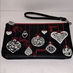 Brighton Large Holliday wristlet handbag